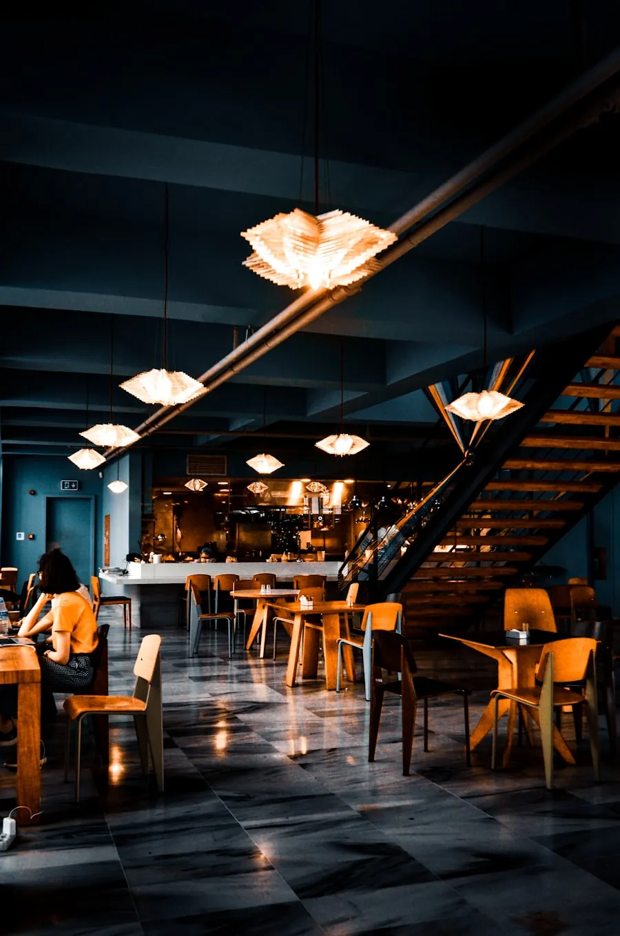 The Copper Pot Bistro dining room with warm candlelit ambiance